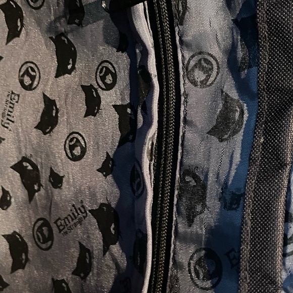 Emily The Strange Messenger Bag RARE - Picture 10 of 11